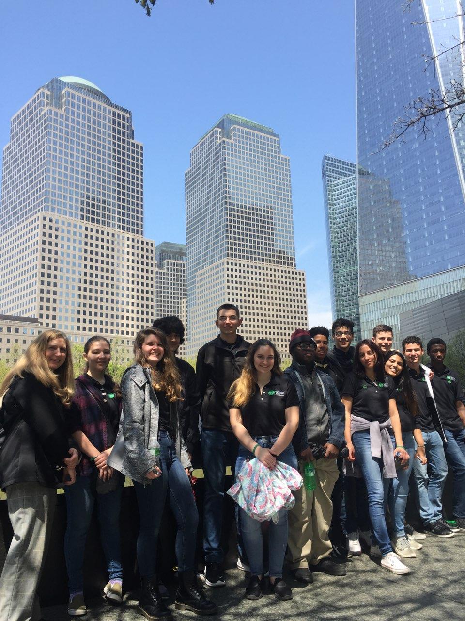 Academy of Finance students visit NYC Monticello Central School District