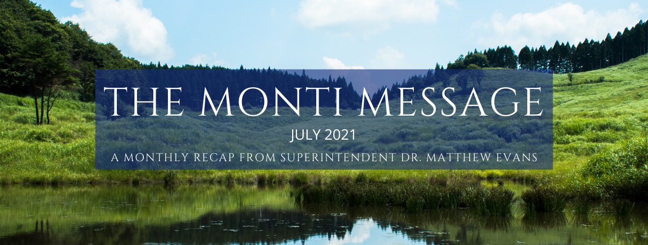 July Monti Message - Monticello Central School District