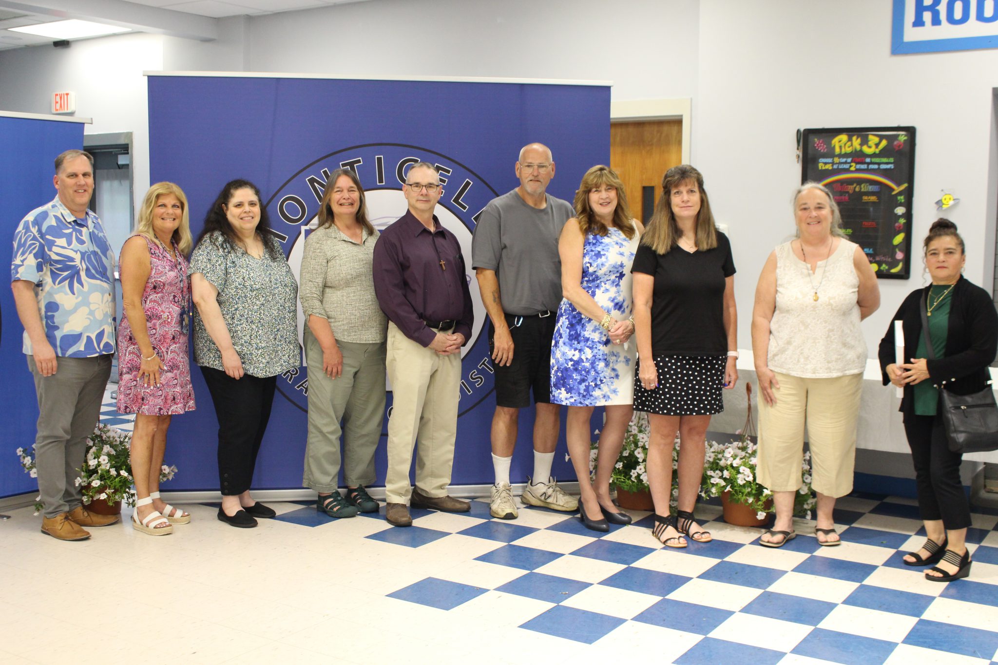 Board celebrates retiring staff members Monticello Central School