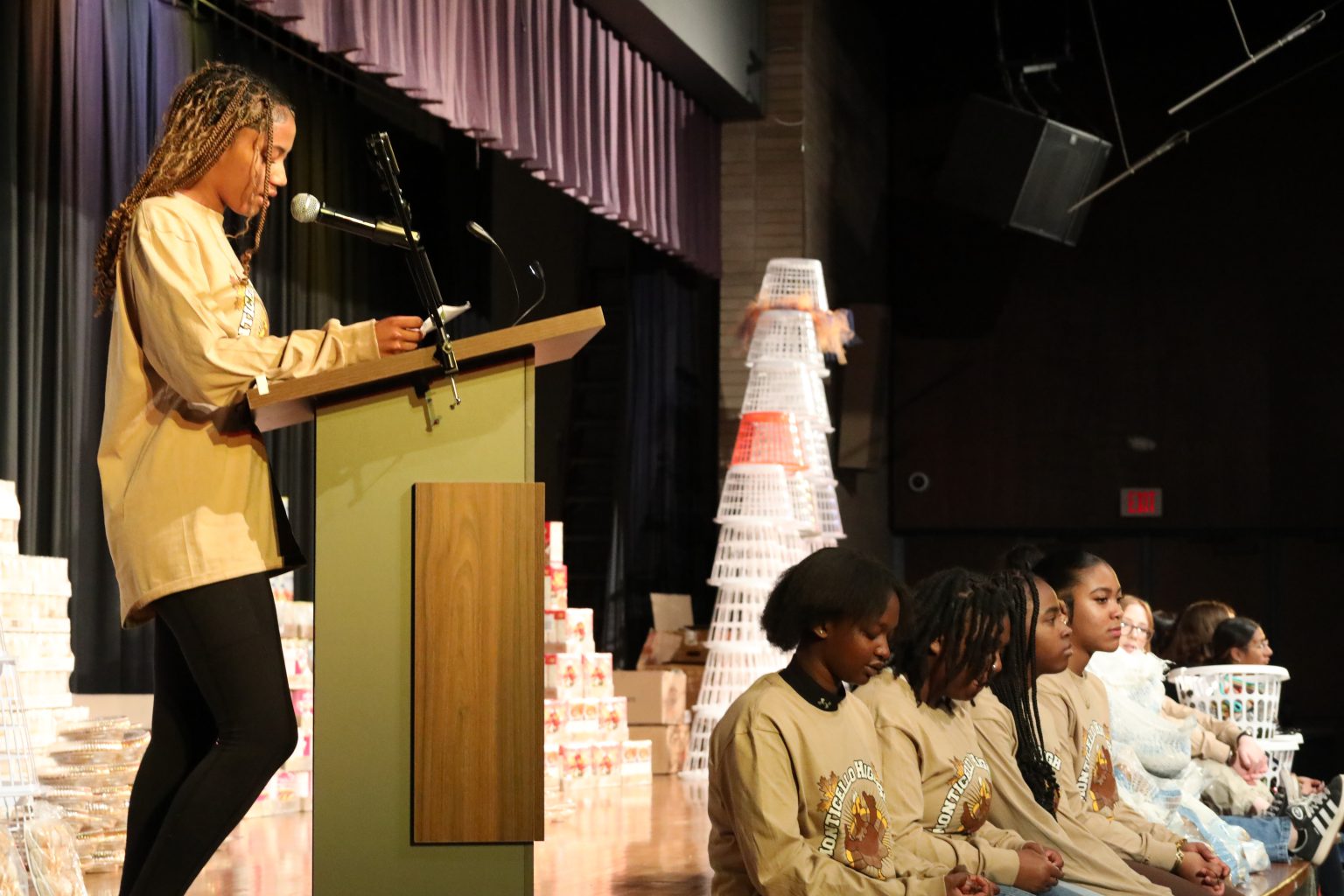 The 2024 Monticello High School Thanksgiving Food Drive is a Success