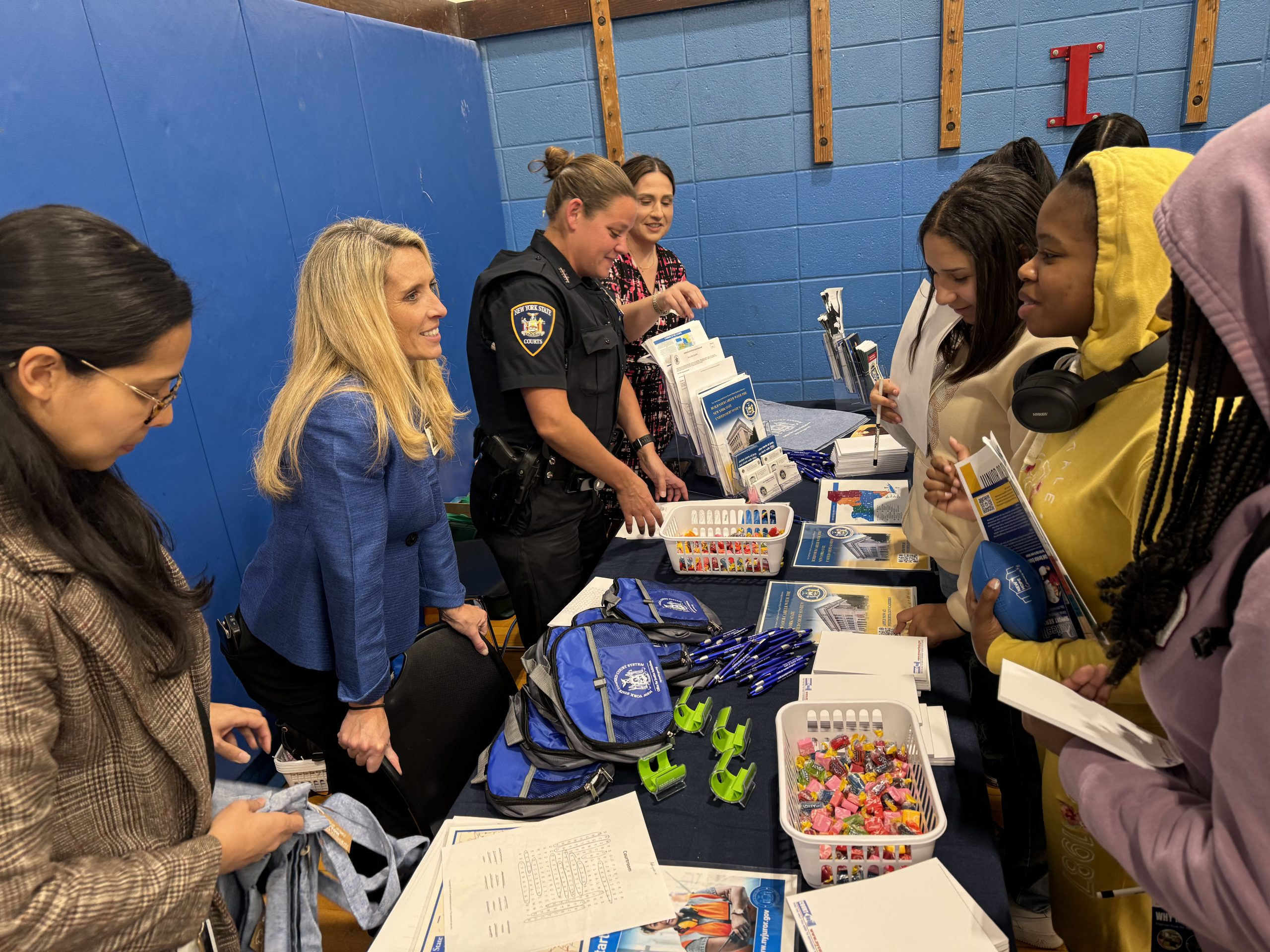 30 local businesses attend MHS career fair Monticello Central School