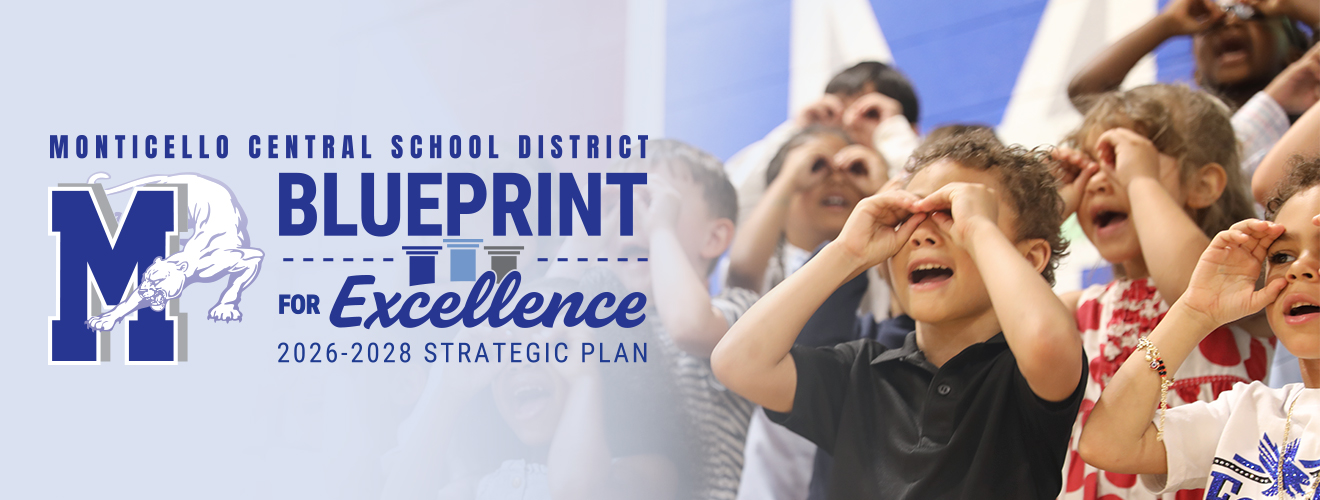 Blueprint for Excellence, 2026-28 Strategic Plan logo